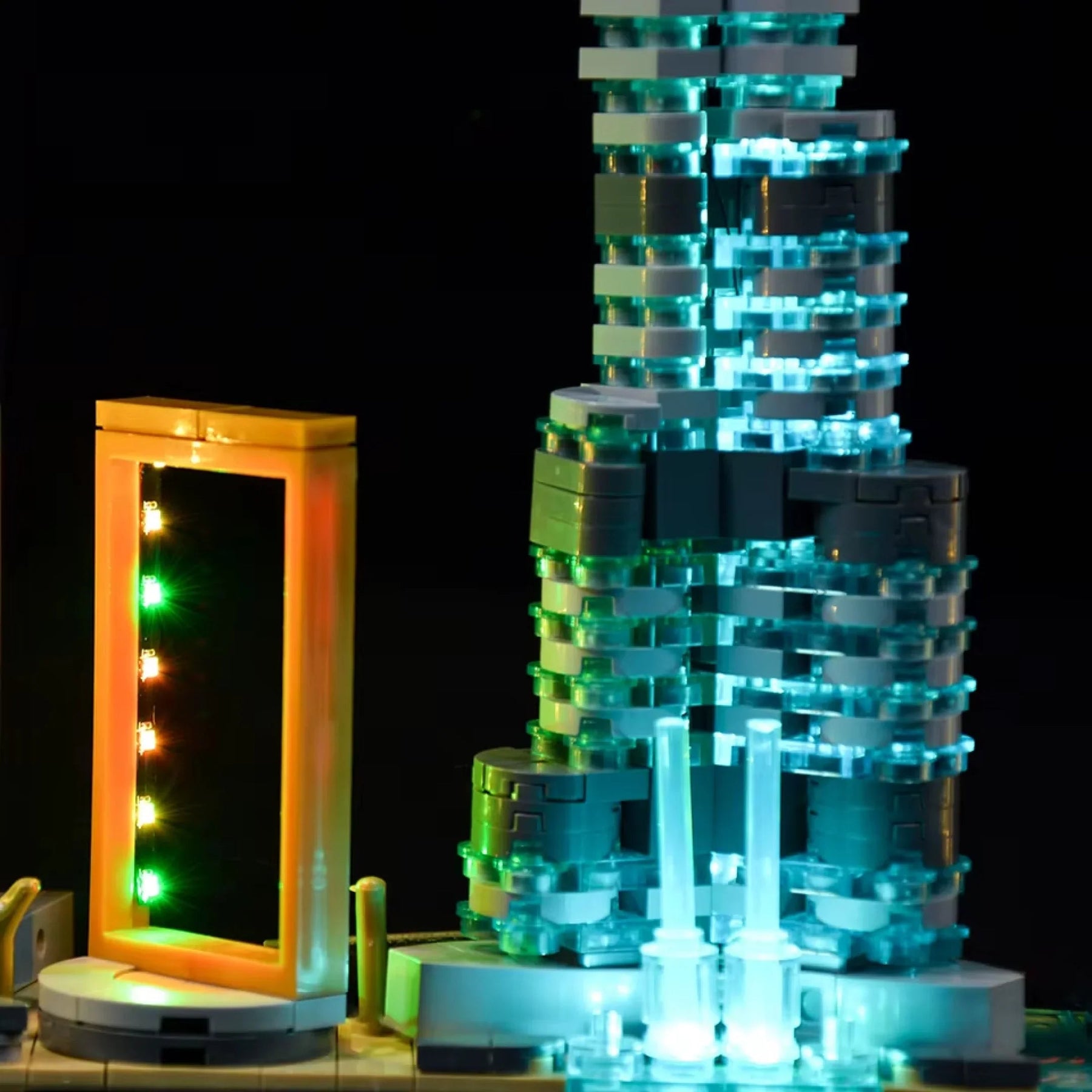 Iluminação para a Cidade de Dubai
