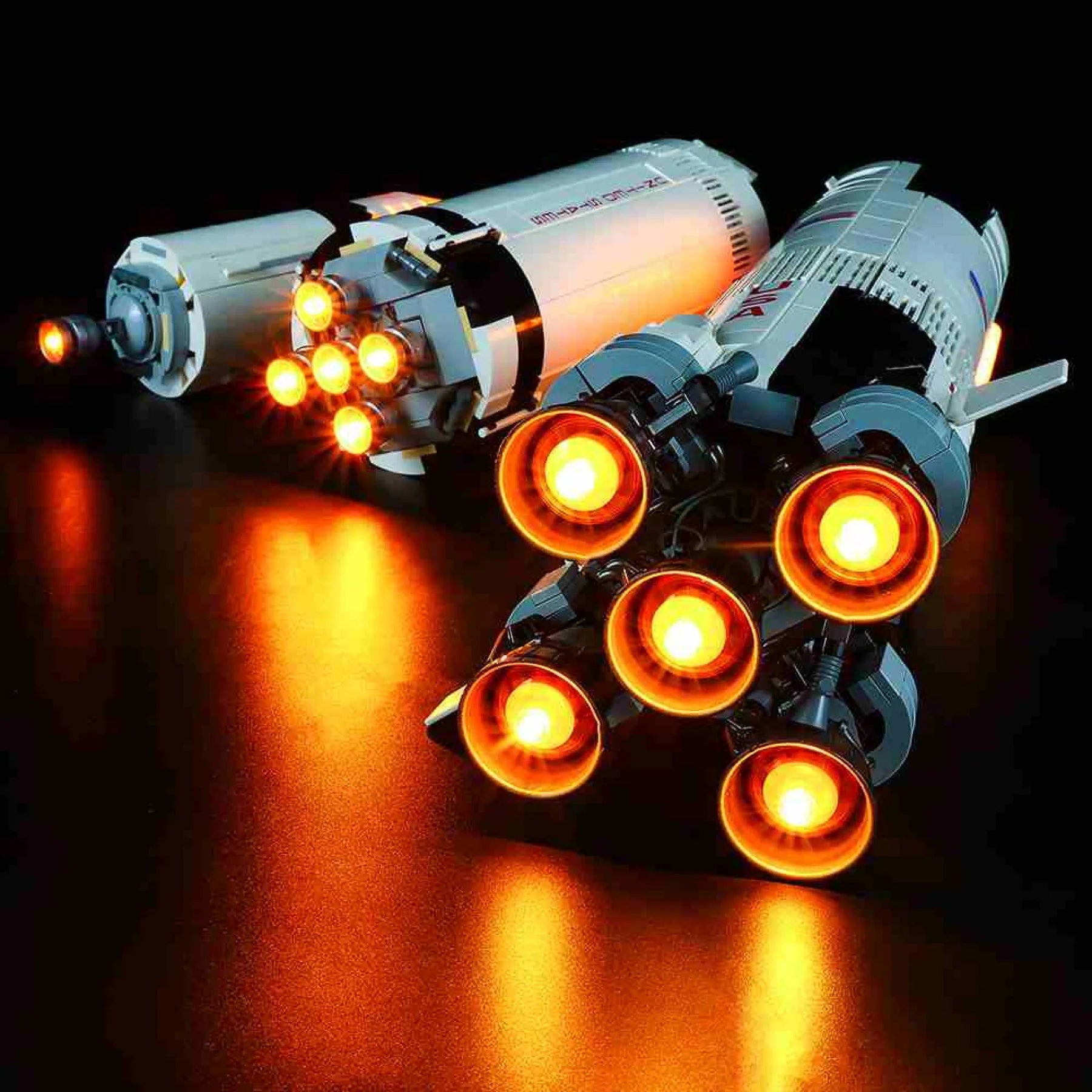 Iluminação para a Apollo 5 - NASA AS-204 Saturno V