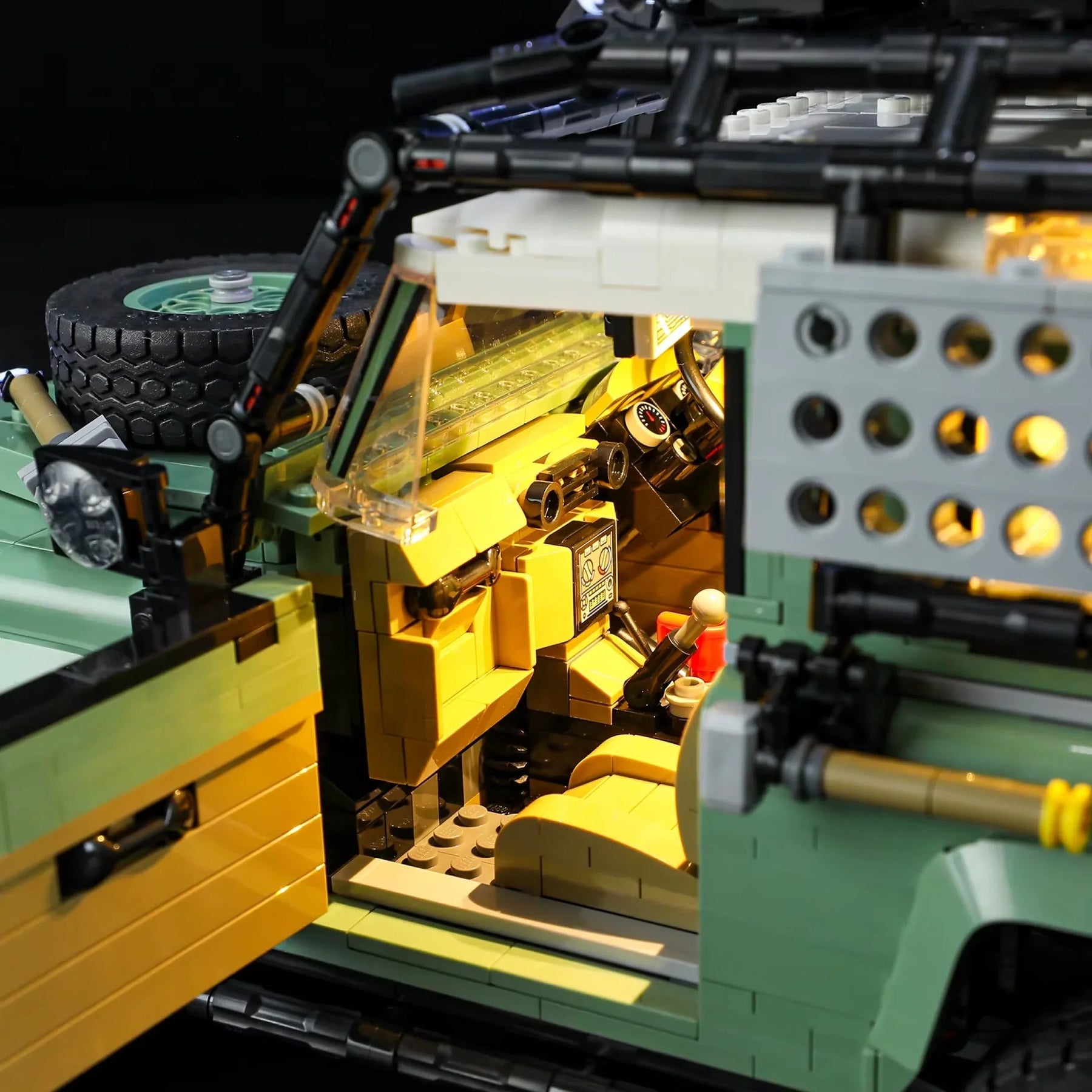 Iluminação para a Land Rover Defender 90
