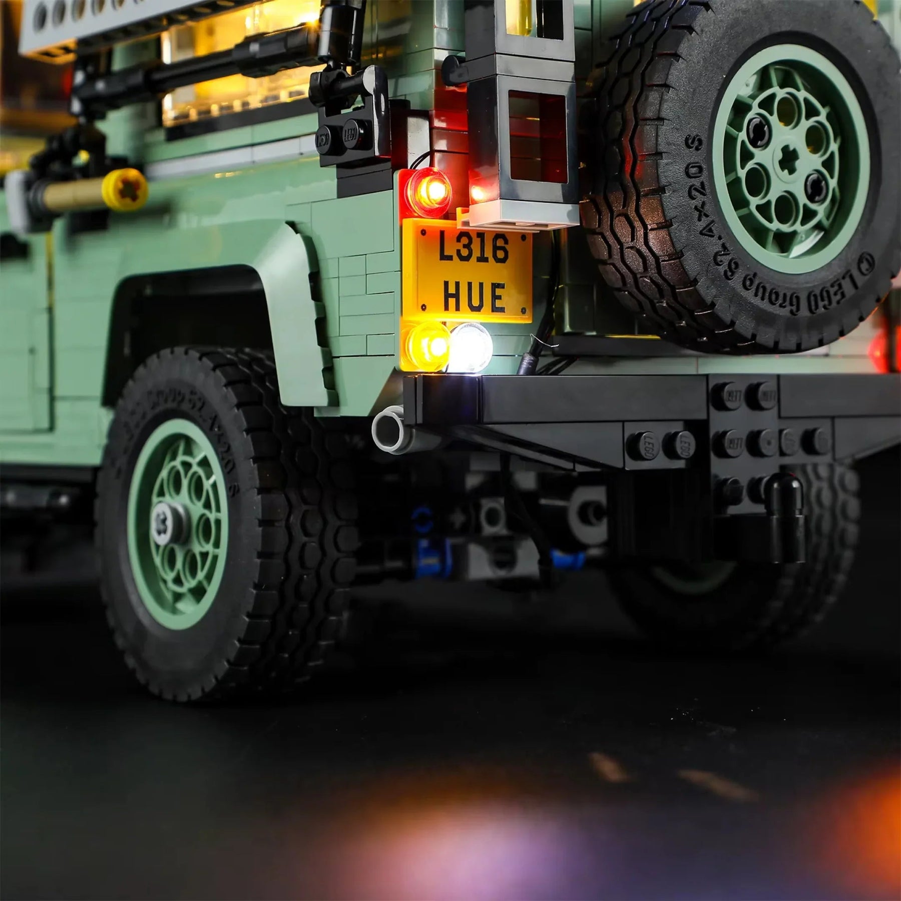 Iluminação para a Land Rover Defender 90