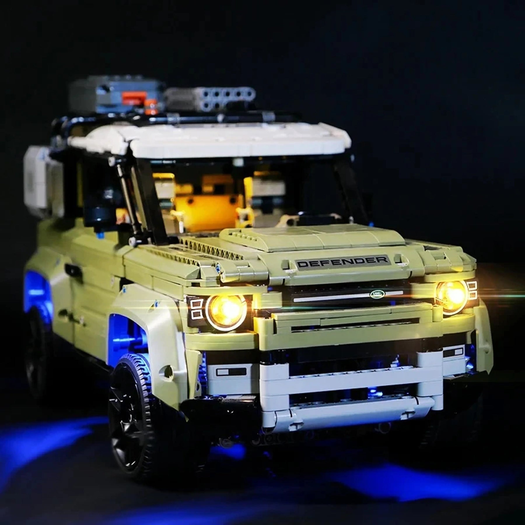 Iluminação para a Land Rover Defender