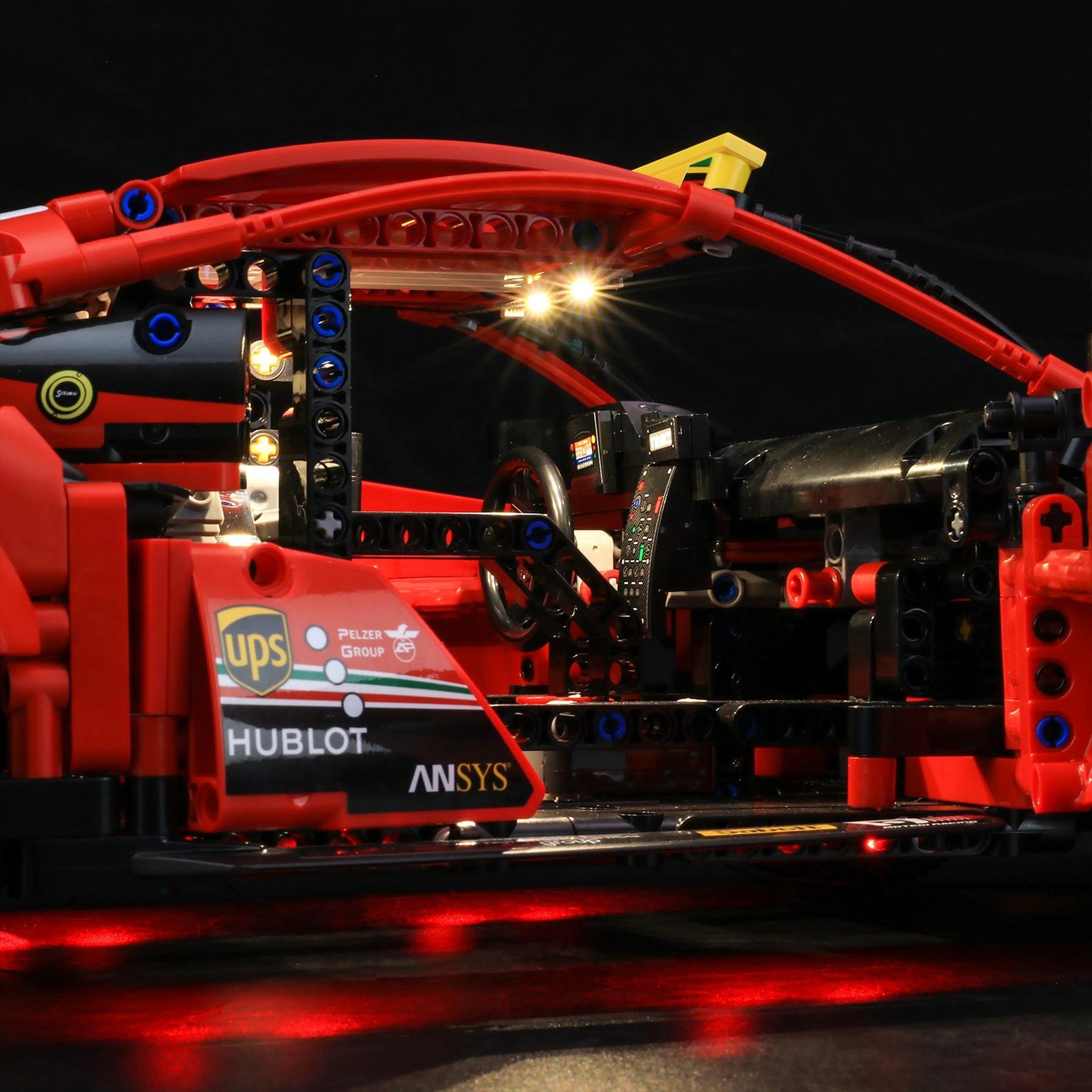 Iluminação para a Ferrari 488 GTE
