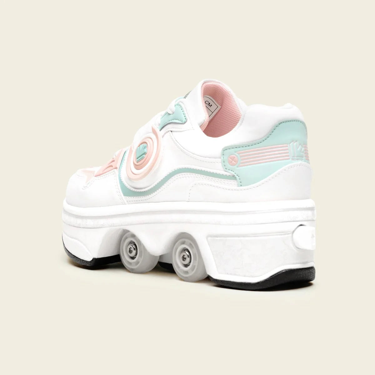 Tênis Patins Kids' Ionic - Pêssego Menta