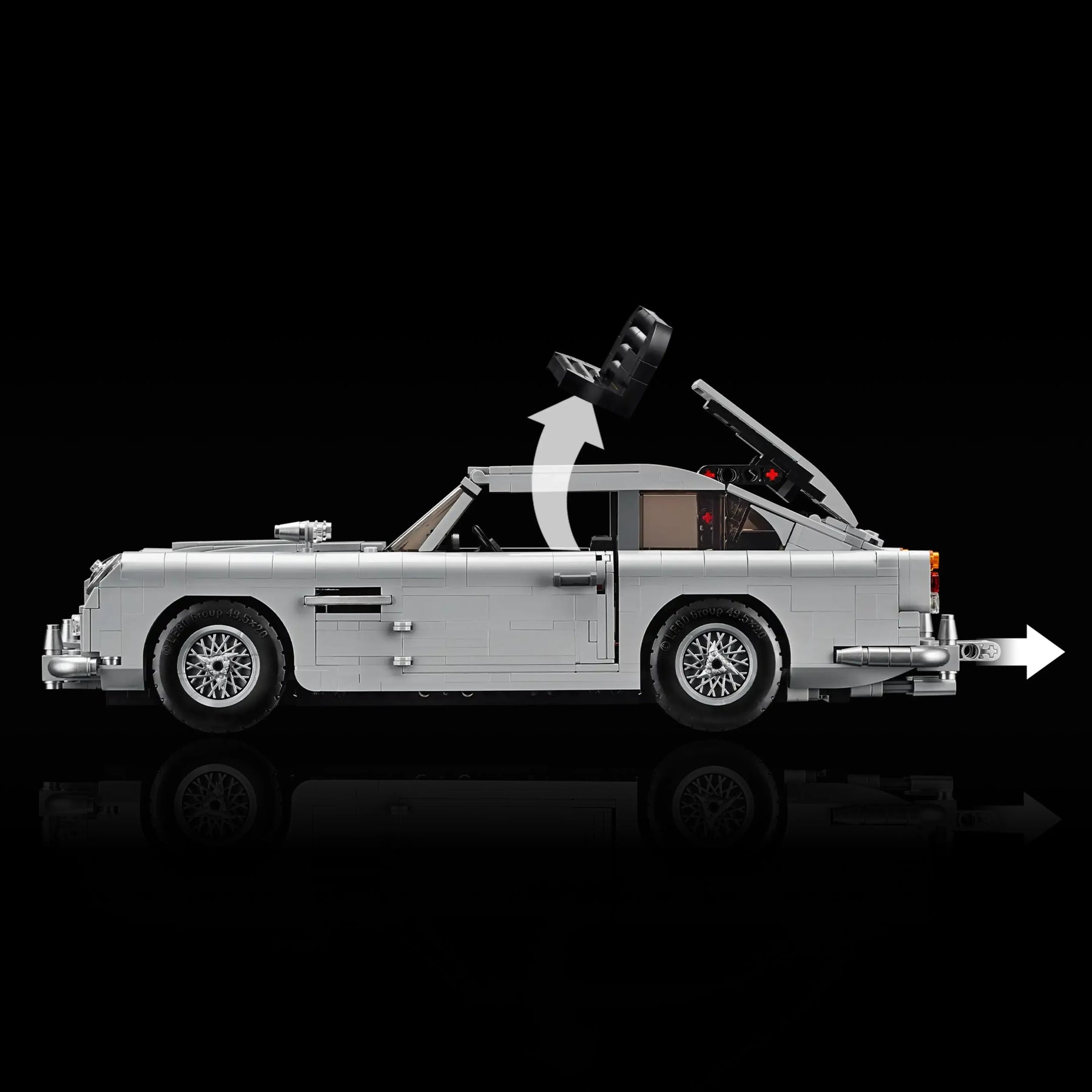 Aston Martin DB5 do James Bond "007" (1295 peças)