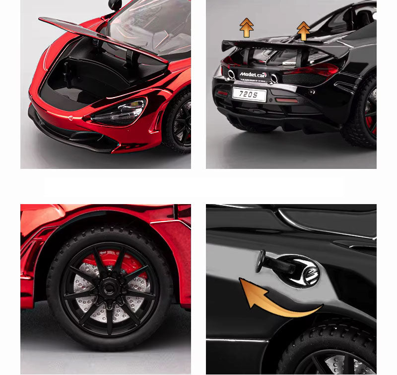 McLaren 720S 1:24 – Edição Especial Cores Metálicas