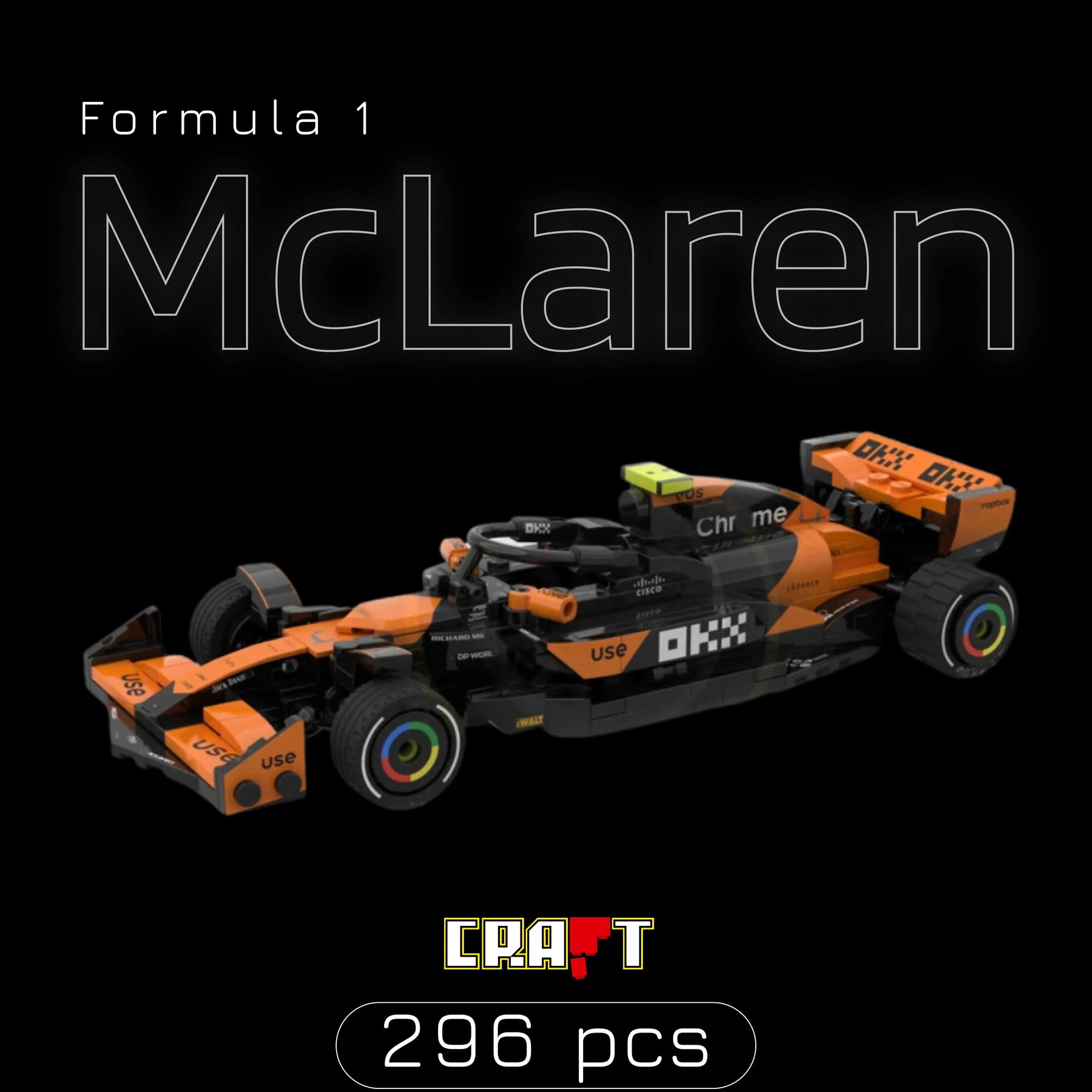 Fórmula 1 - McLaren (296 peças)