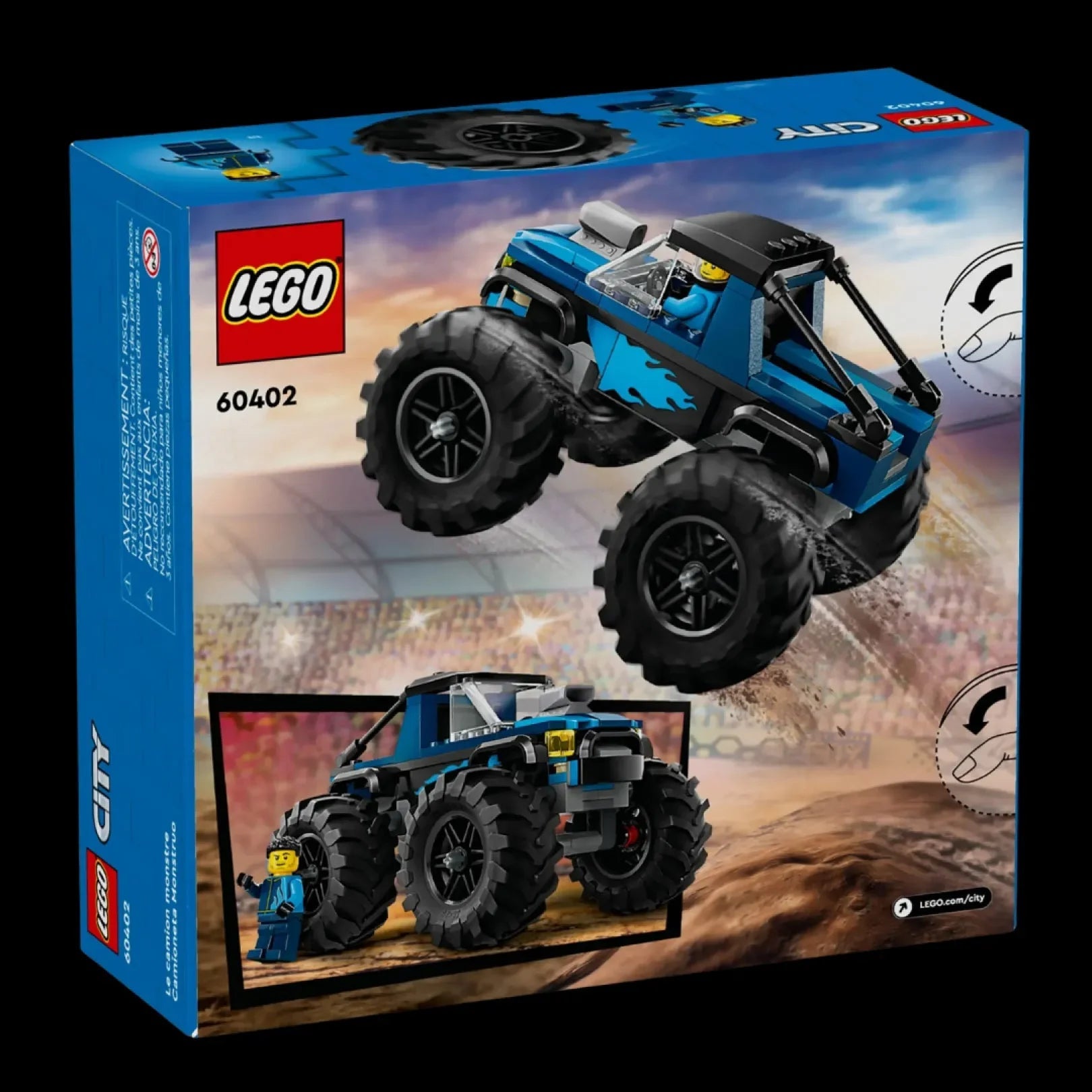 Monster Truck Azul (148 pçs)