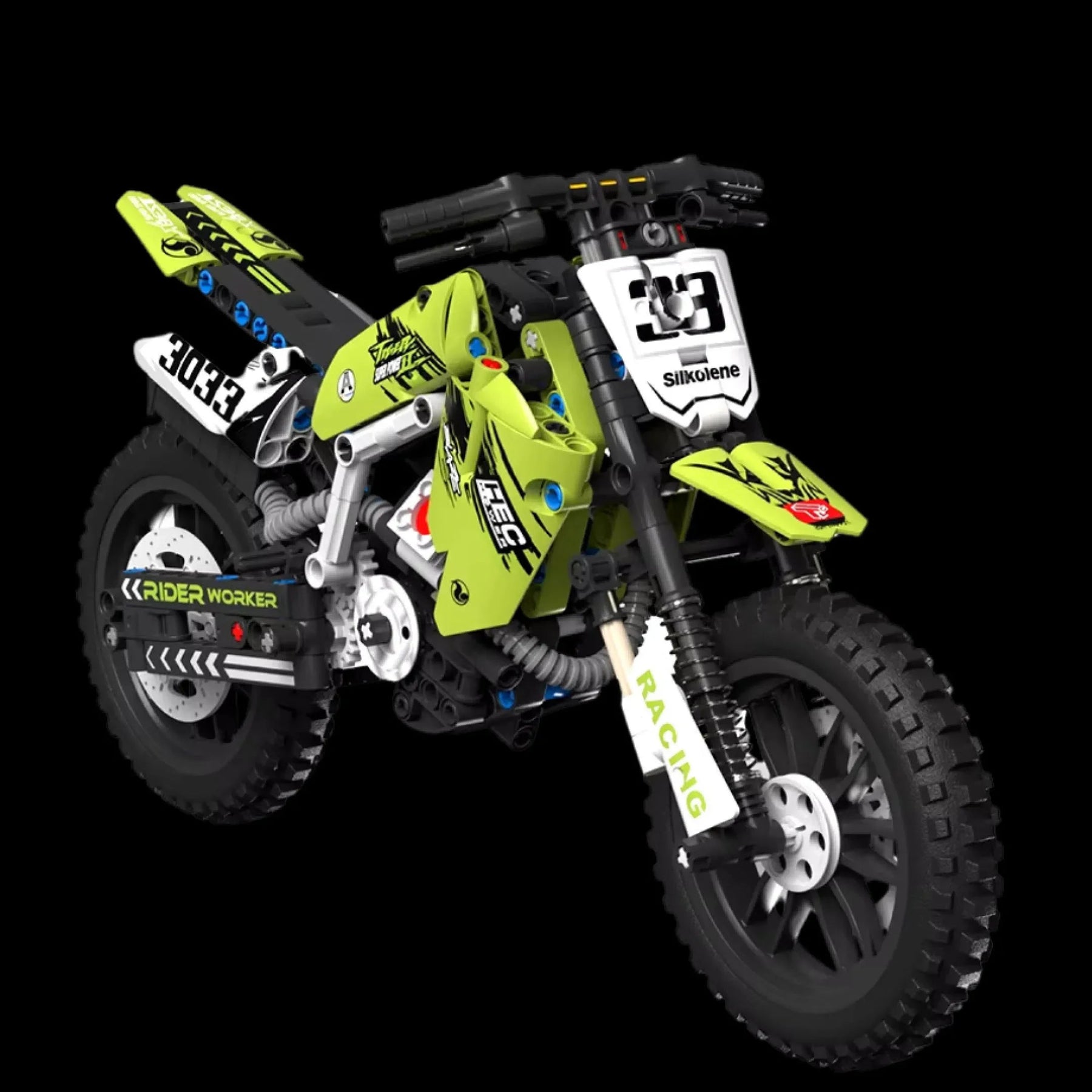 Moto de Motocross (476 peças)
