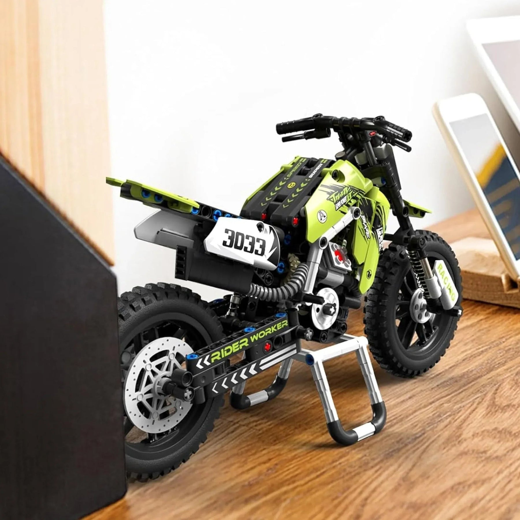 Moto de Motocross (476 peças)
