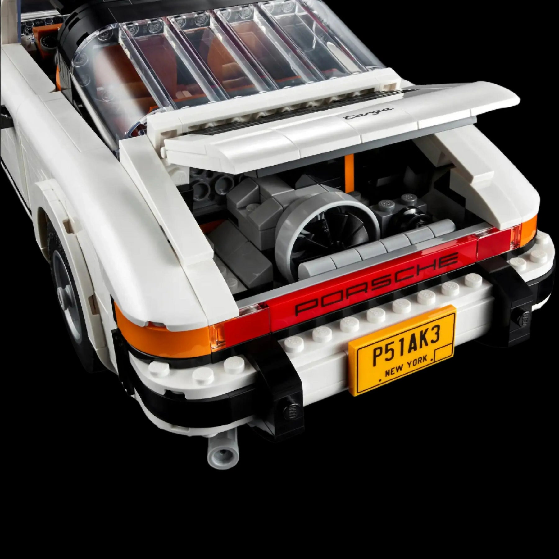 Porsche 911 Turbo ou Targa (1458 peças)