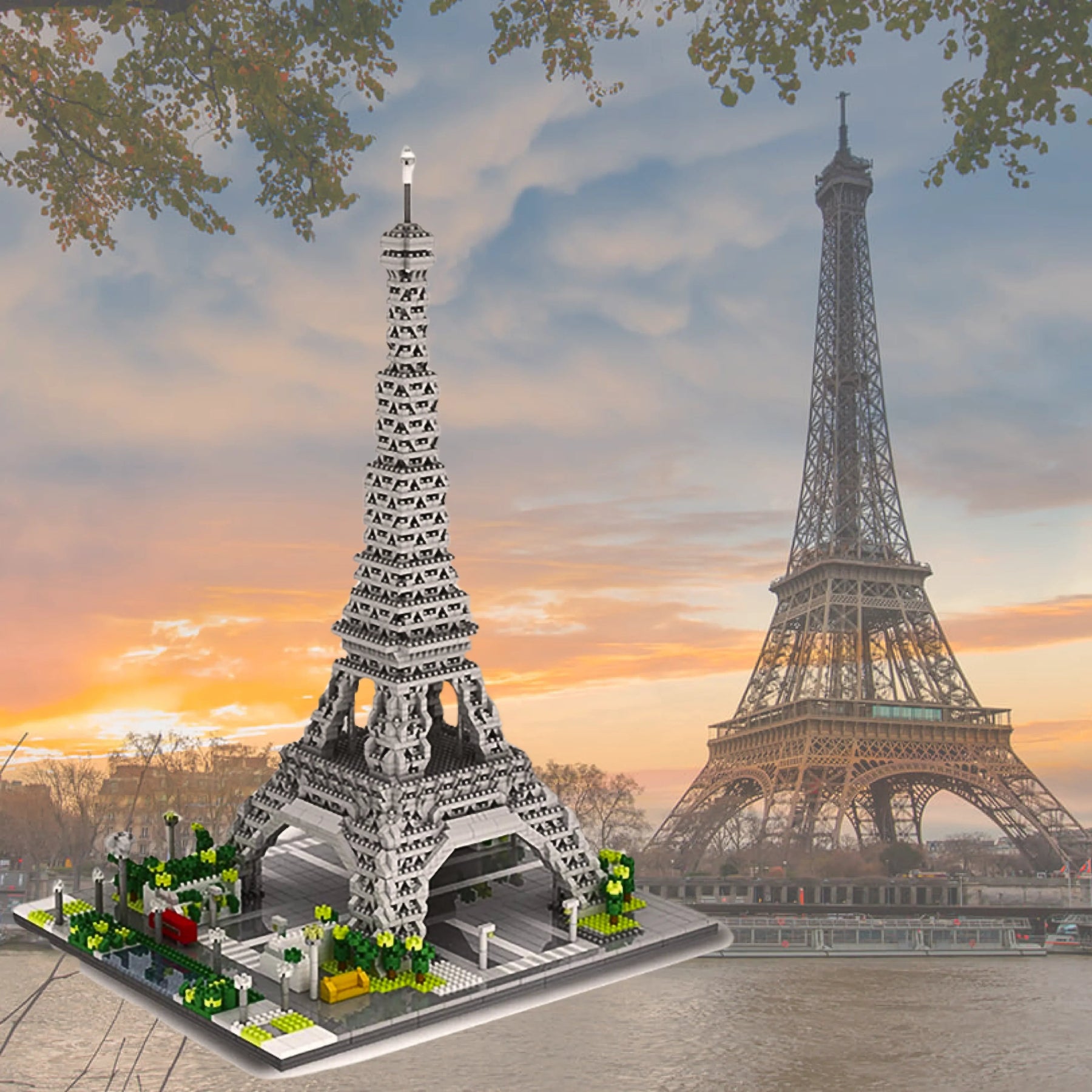 Torre Eiffel (3585 micro-peças)
