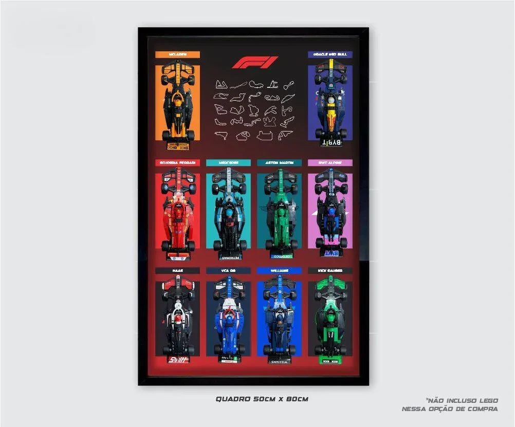 Quadro de Moldura Comum - Mini F1
