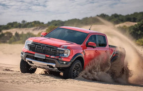 (75% OFF) Ford Raptor F-150 com mecânica real e um Motor V6 com pistões que se movimentam (1379 peças)
