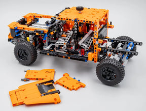 (75% OFF) Ford Raptor F-150 com mecânica real e um Motor V6 com pistões que se movimentam (1379 peças)