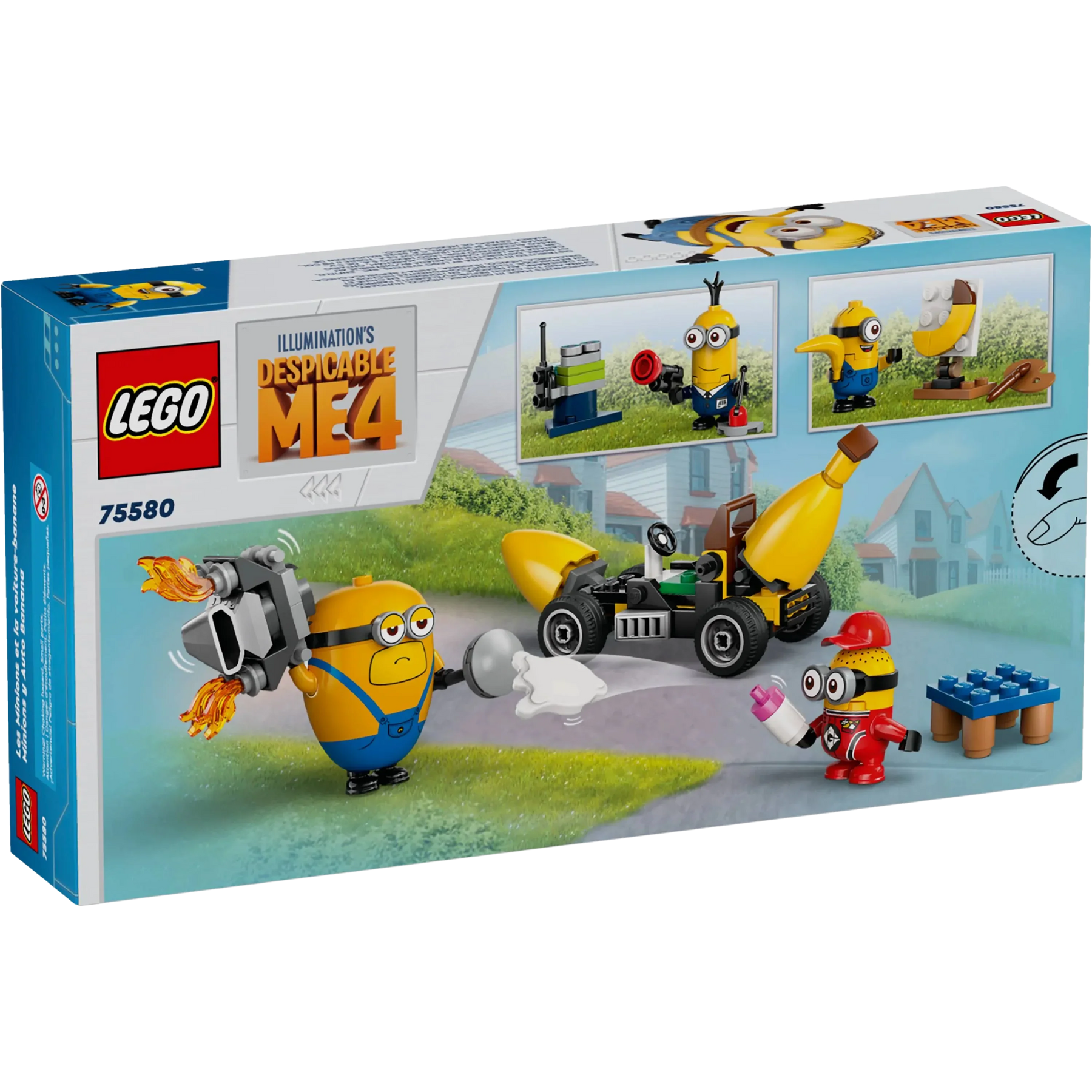Meu Malvado Favorito 4 - Minions e Carro Banana (136 peças)