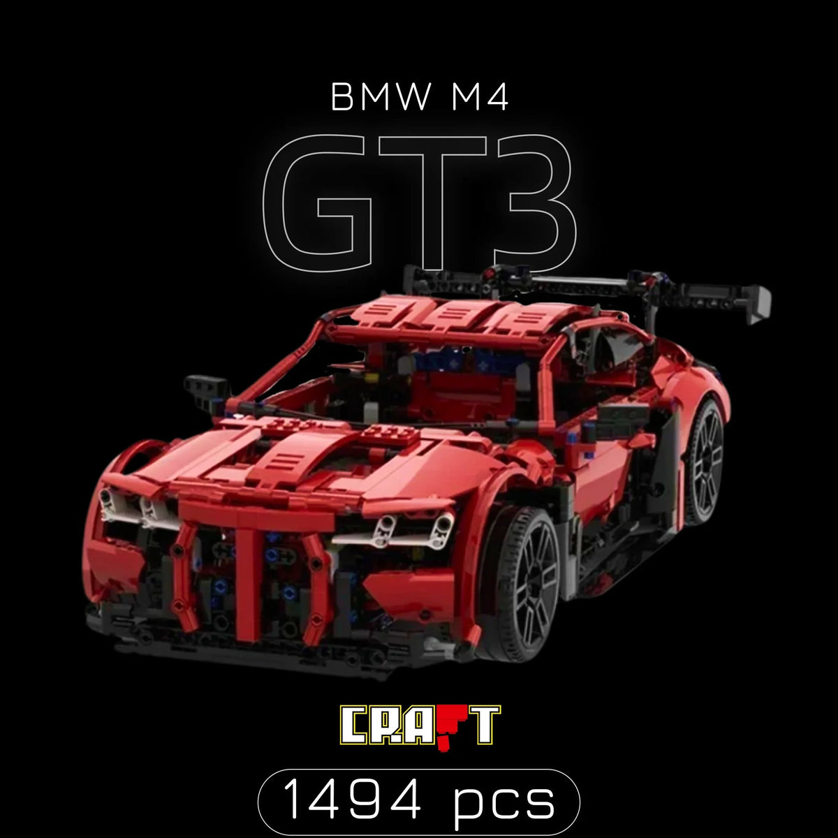 BMW M4 GT3 (1494 peças)