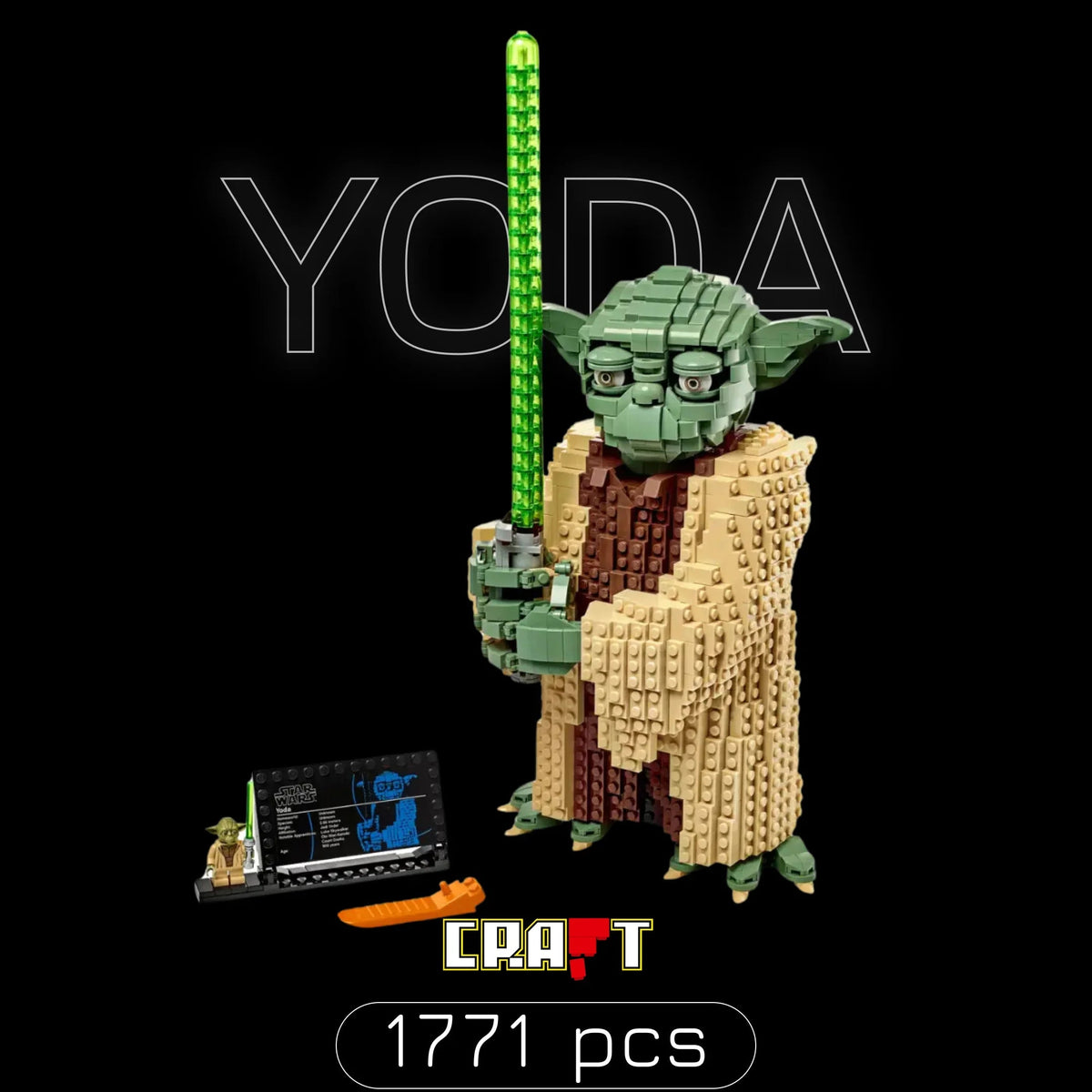 Yoda (1771 peças)