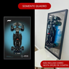 Quadro de Acrílico - Fórmula-1 da Mercedes