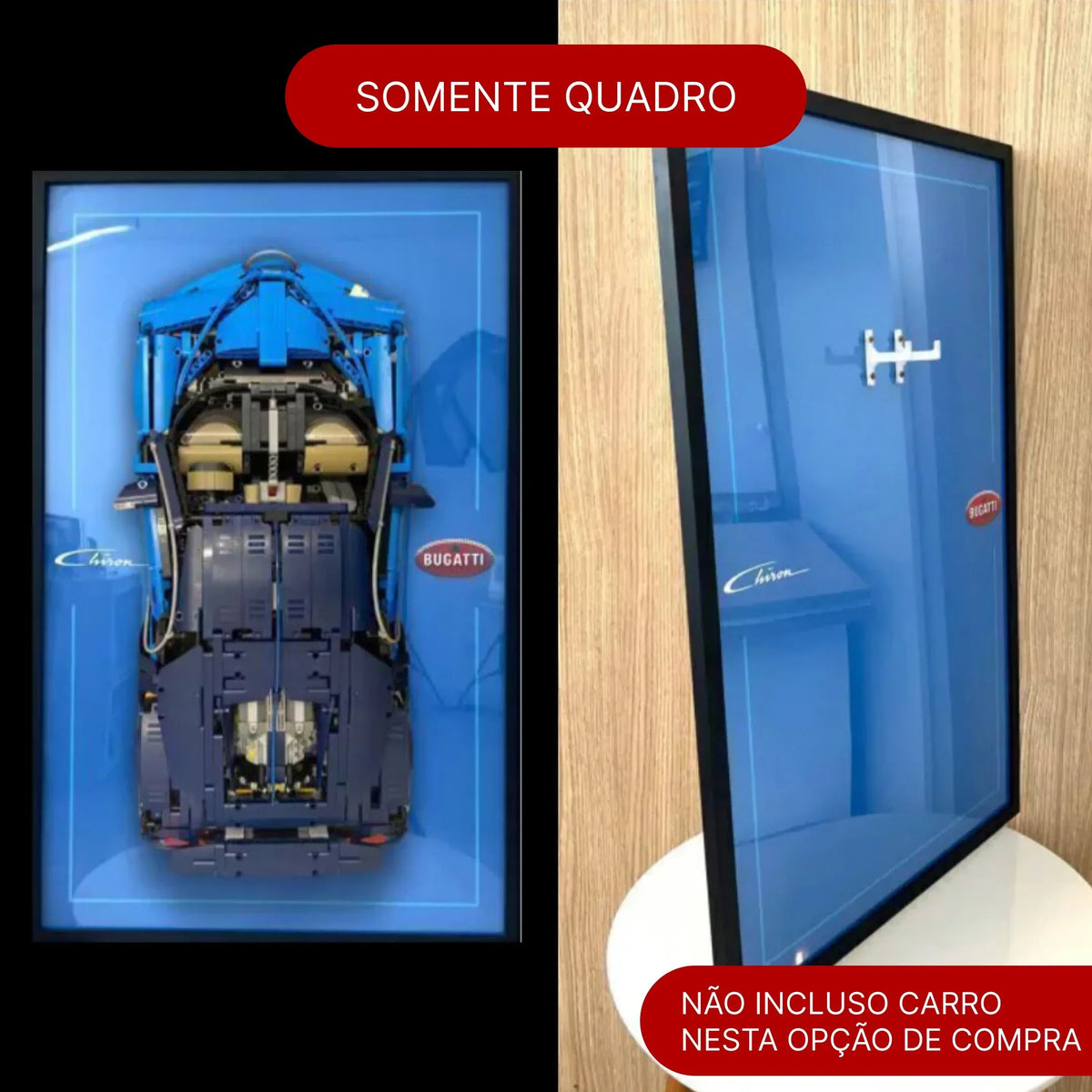 Quadro de Acrílico - Bugatti Chiron