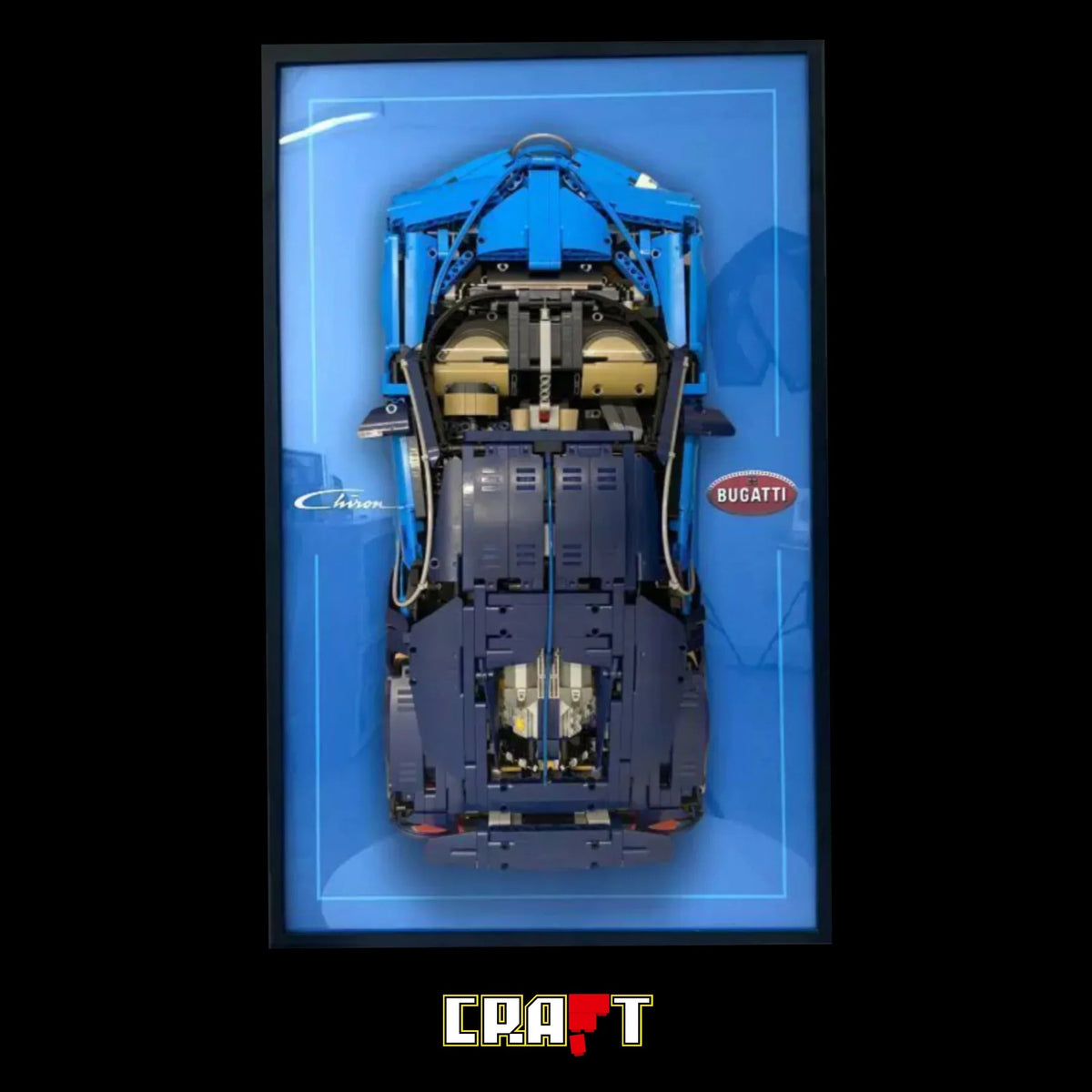 Quadro de Acrílico - Bugatti Chiron