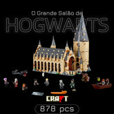 O Grande Salão de Hogwarts (878 peças)