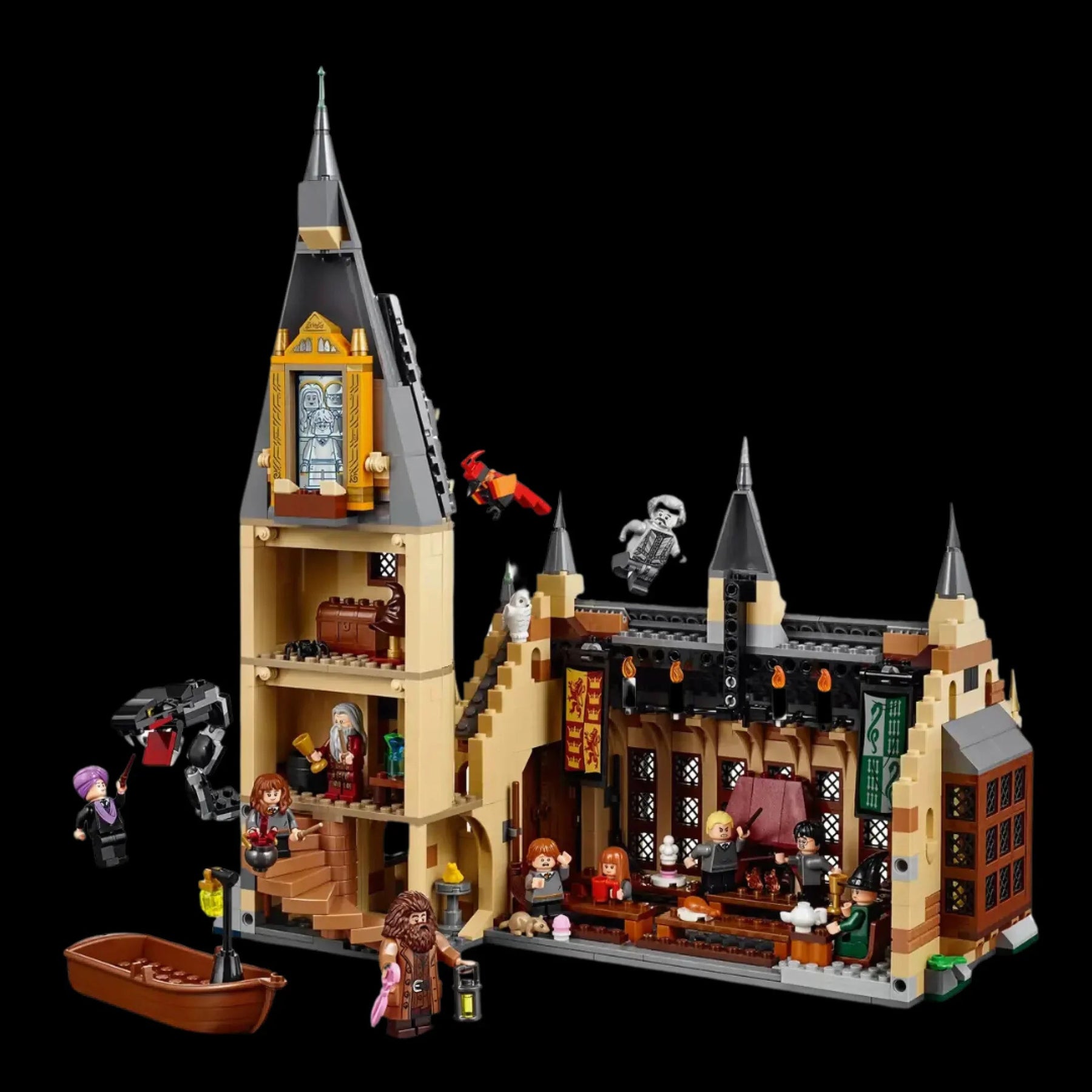 O Grande Salão de Hogwarts (878 peças)