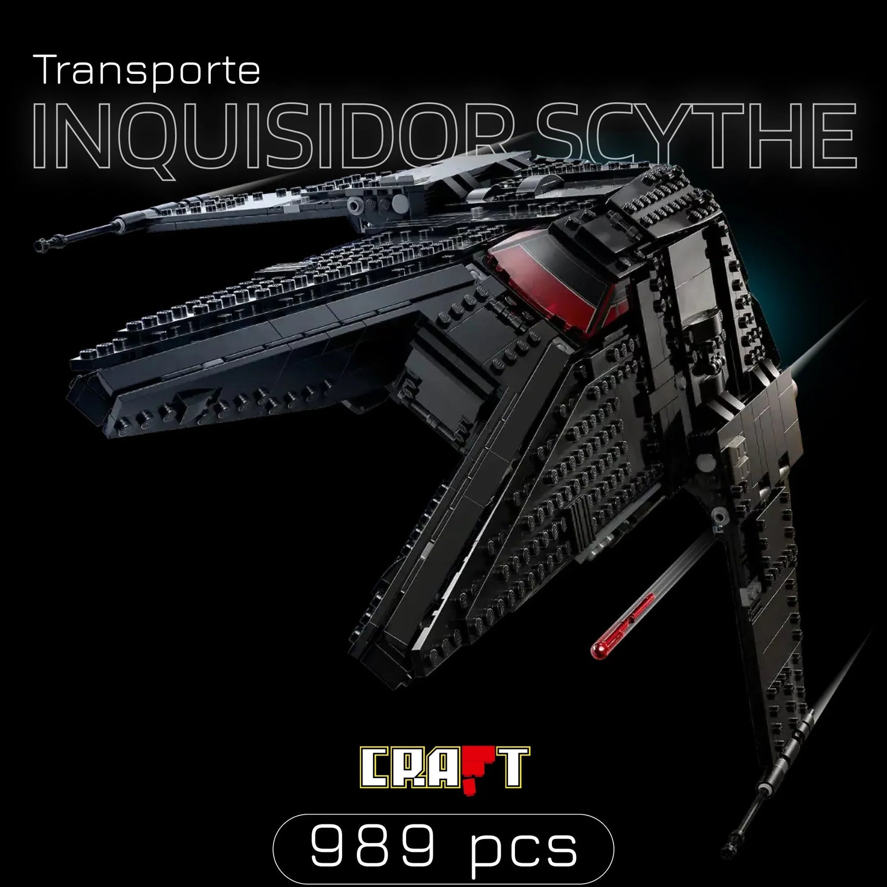 Transporte Inquisidor Scythe (989 peças)