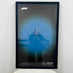 Quadro de Acrílico - Fórmula-1 da Mercedes