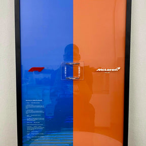 Quadro de Acrílico - Fórmula 1 da McLaren