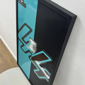 Quadro de Acrílico - Fórmula 1 da Mercedes