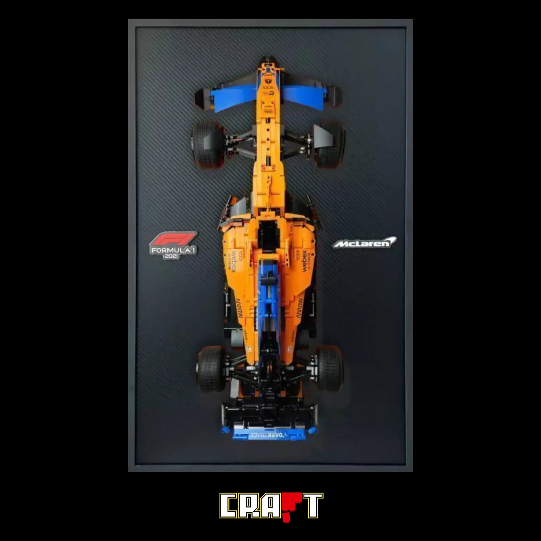 Quadro de Fibra de Carbono - Fórmula 1 da McLaren