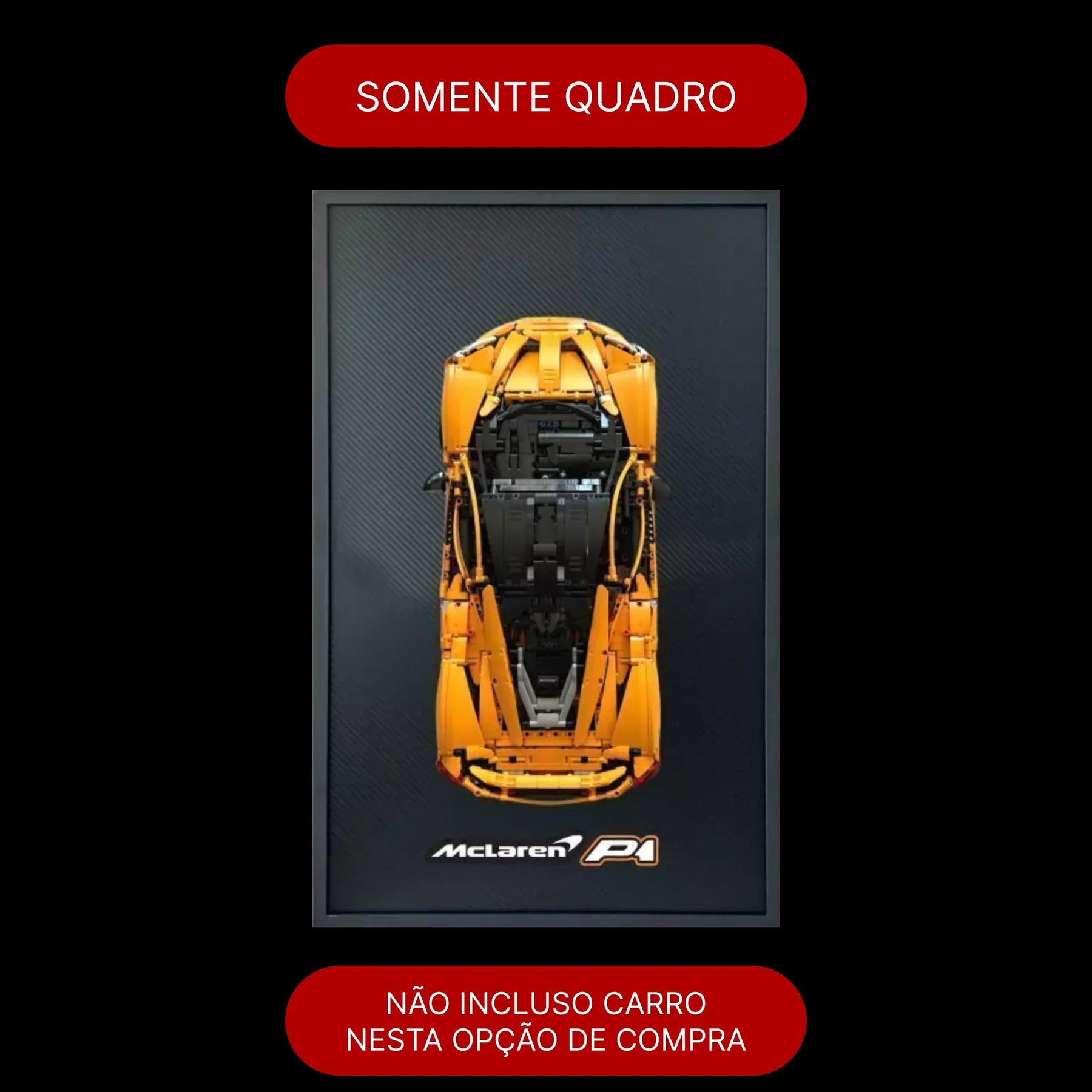 Quadro de Fibra de Carbono - McLaren P1