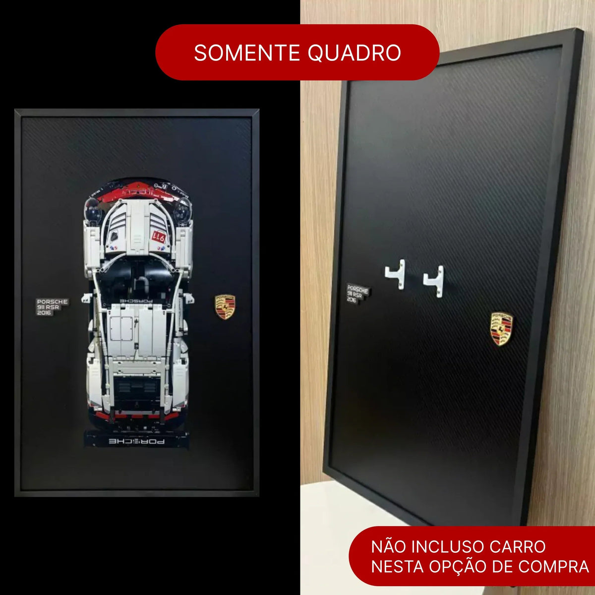 Quadro de Fibra de Carbono - Porsche 911 RSR