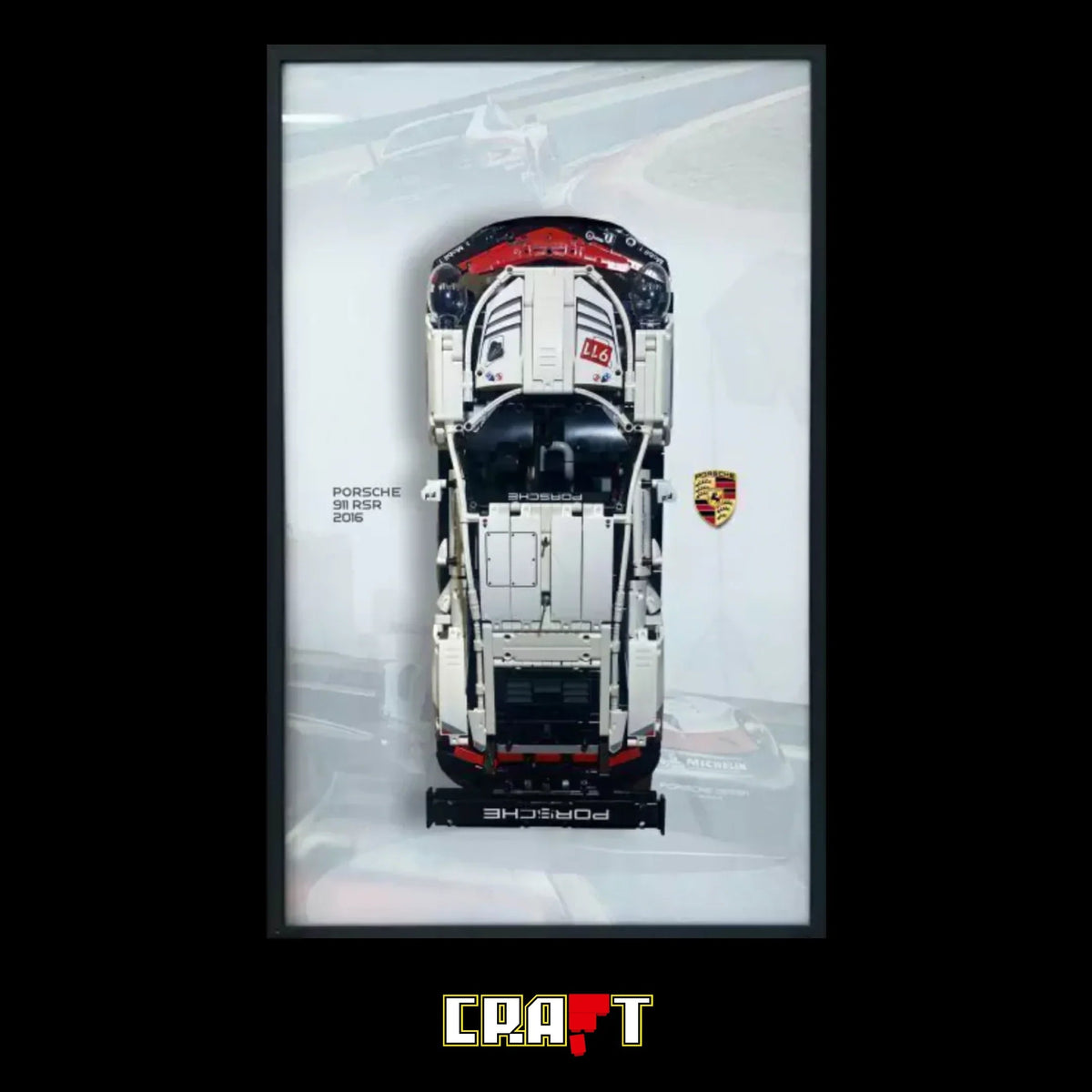 Quadro de Acrílico - Porsche 911 RSR