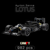 Fórmula 1 - Lótus nº 12 do Ayrton Senna (982 peças)