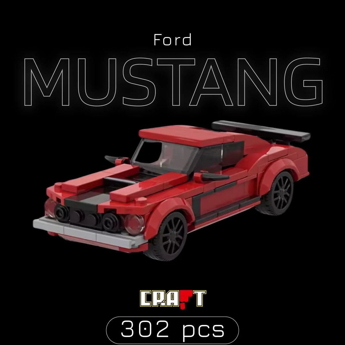 Ford Mustang (302 peças)