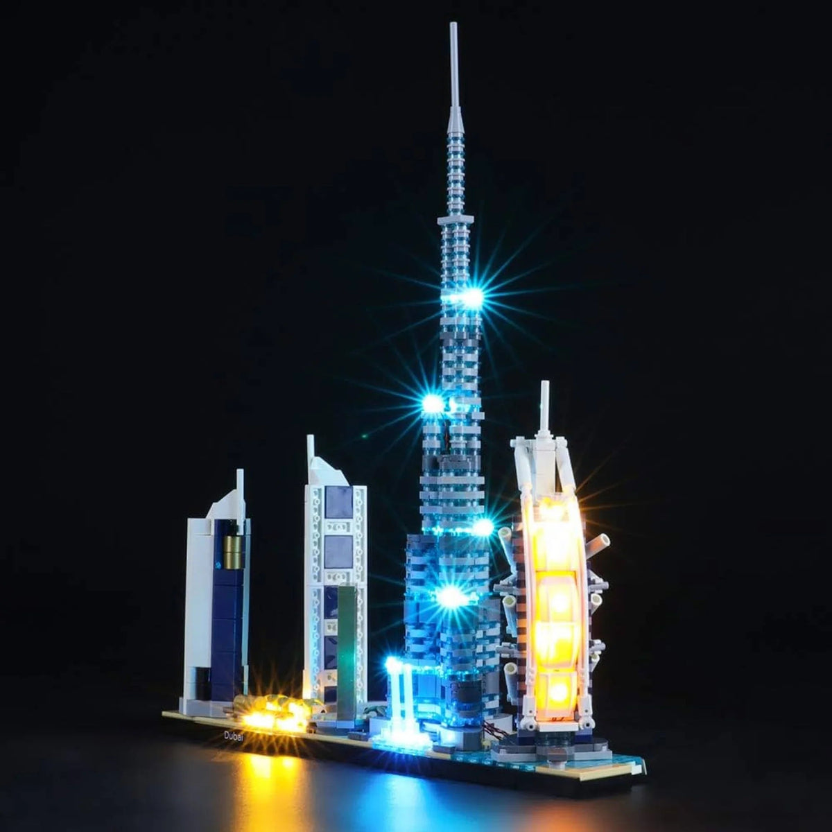 Iluminação para a Cidade de Dubai