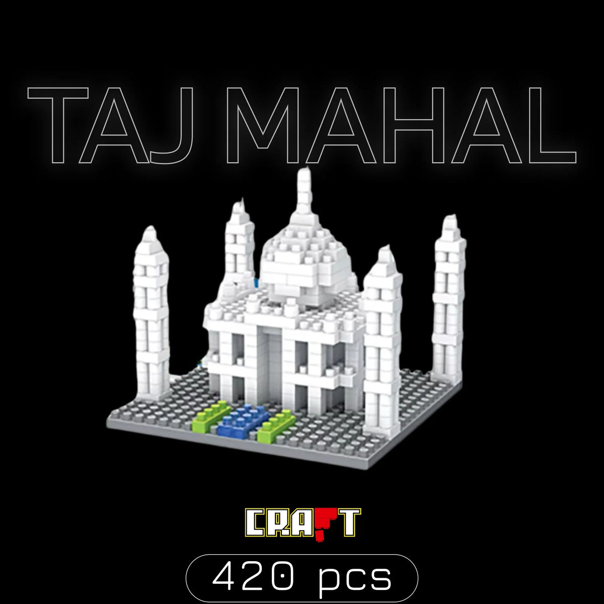 Taj Mahal (420 micro-peças)