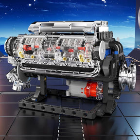 Motor V8 (535 peças)