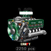 Motor V8 (2250 peças)