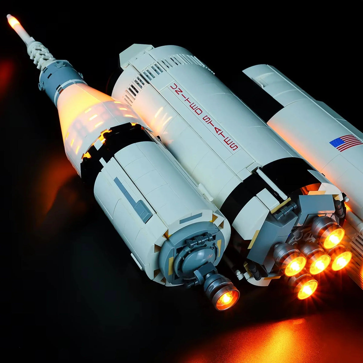 Iluminação para a Apollo 5 - NASA AS-204 Saturno V