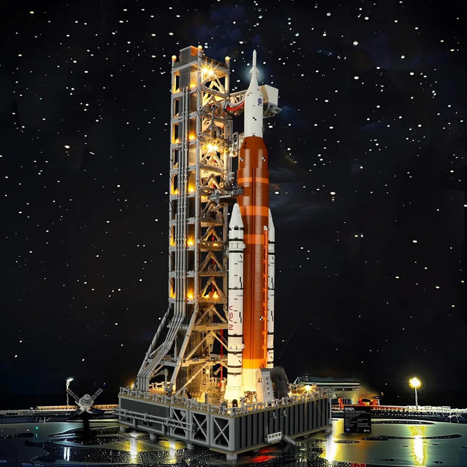 Iluminação para o Artemis Space Launch System - NASA