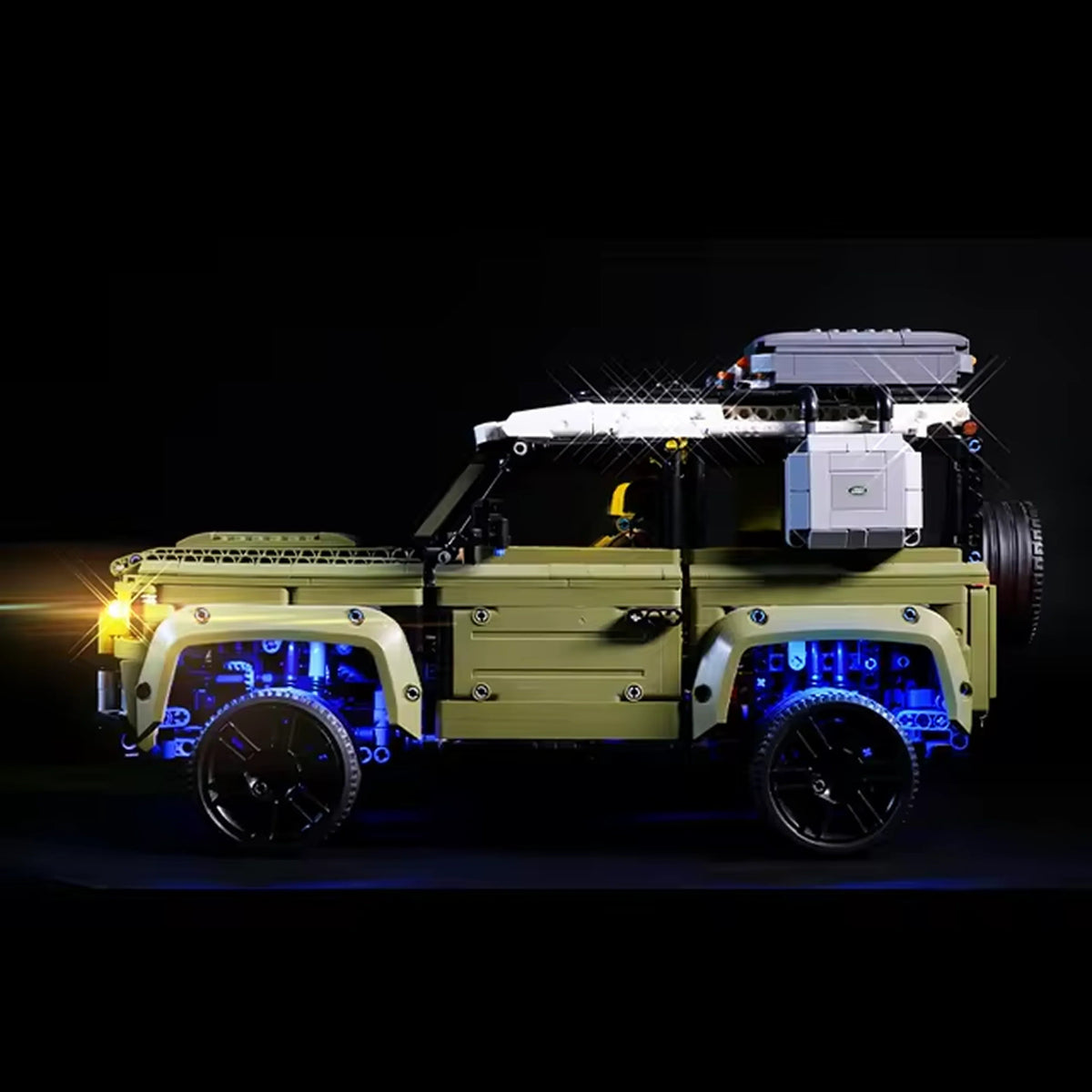 Iluminação para a Land Rover Defender