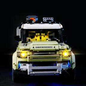 Iluminação para a Land Rover Defender