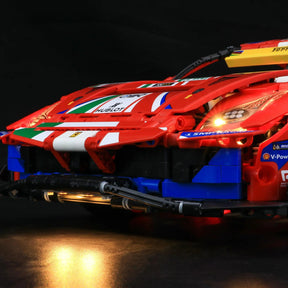 Iluminação para a Ferrari 488 GTE