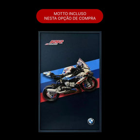 Compre Junto! Moto BMW M1000 RR + Quadro de Fibra de Carbono