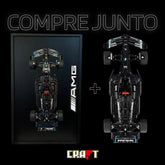 Compre Junto! Mercedes AMG W14 F1 + Quadro de Fibra de Carbono