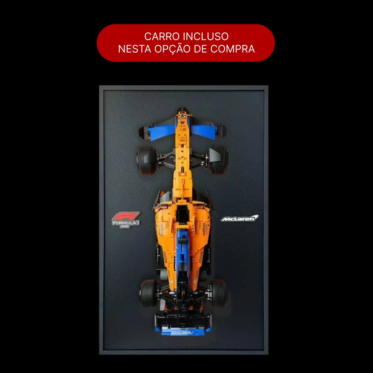 Compre Junto! McLaren F1 + Quadro de Fibra de Carbono