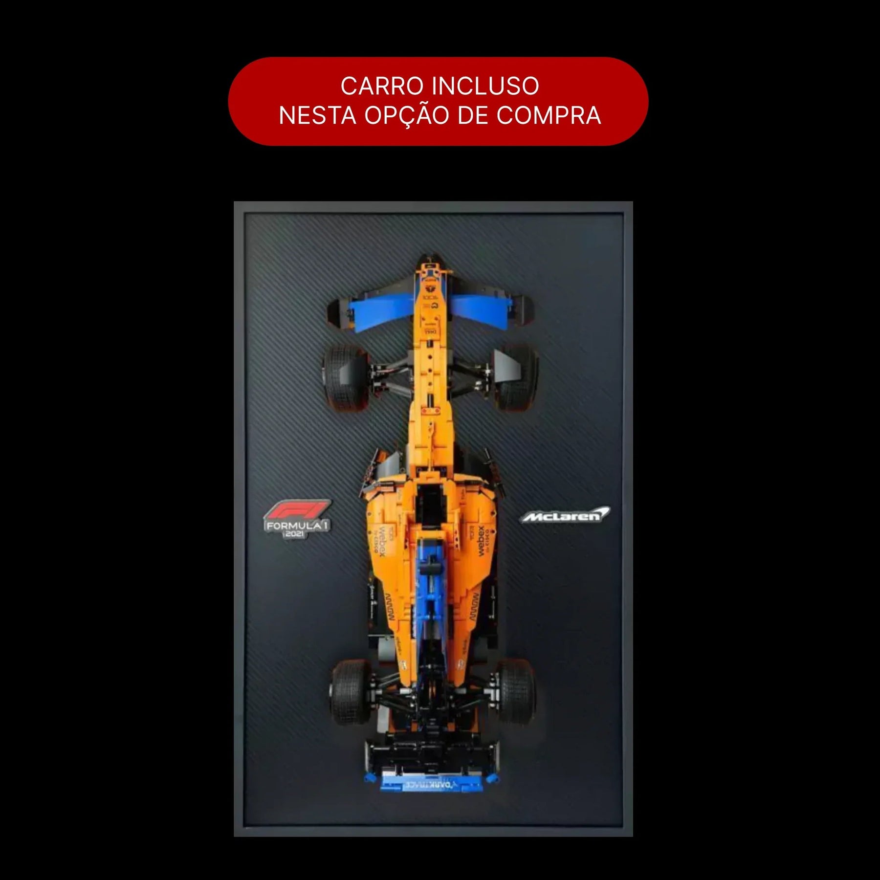 Compre Junto! McLaren F1 + Quadro de Fibra de Carbono