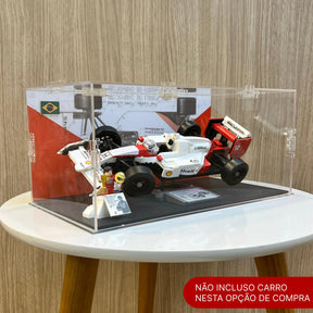 Expositor de Acrílico para a Mclaren MP4/4 Original da Lego